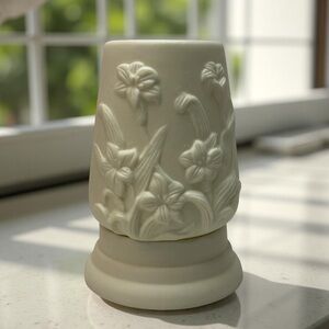 Floral Porcelain Bisque Fairy Light